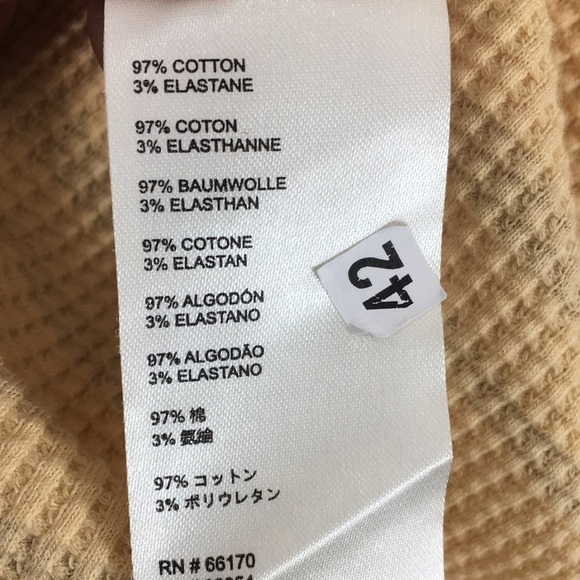 Urban‎ Outfitters Cream Pink Striped Waffle Knit Crop Top Womens Medium Boxy - Picture 10 of 10